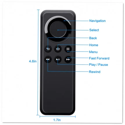 Amazon CV98LM DR49WK-B Remote Control - Image 2