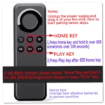Amazon CV98LM DR49WK-B Remote Control