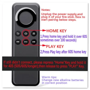 Amazon CV98LM PE59CV Remote Control