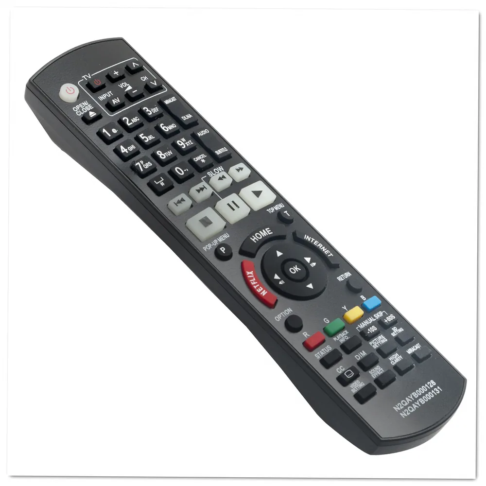 Panasonic N2QAYA000131 N2QAYA000128 Remote Control