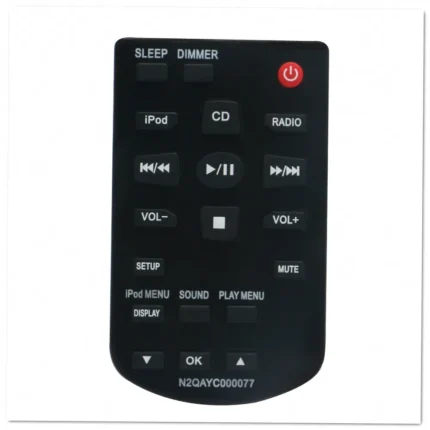 Panasonic N2QAYC000077 Remote Control - Image 2