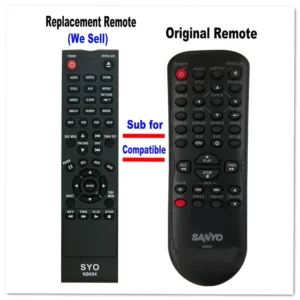 Sanyo NB694UH NB694 Remote Control