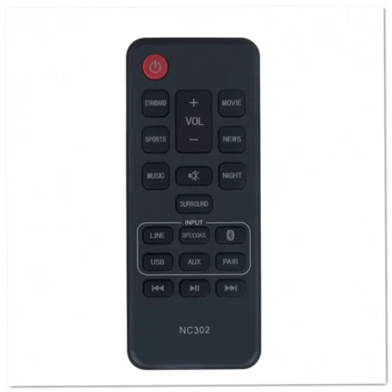 Sanyo NC302UH Remote Control