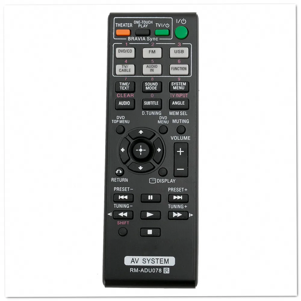 Sony RM-ADU078 RMADU078 Remote Control