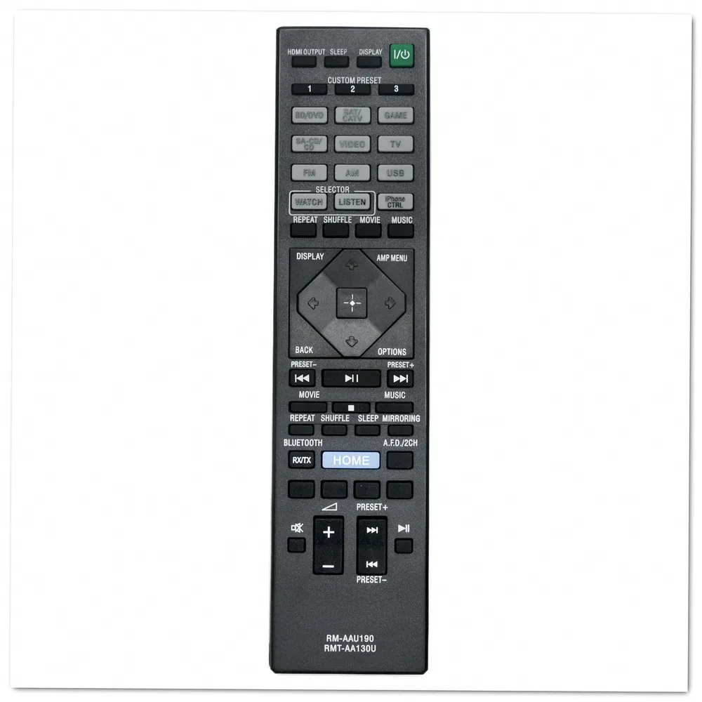 Sony RMT-AA130U RM-AAU190 Remote Control - Image 2