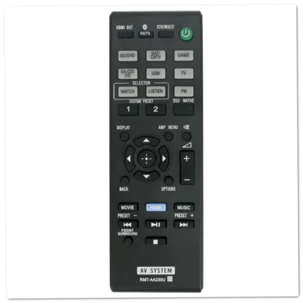 Sony RMT-AA230U Remote Control - Image 2