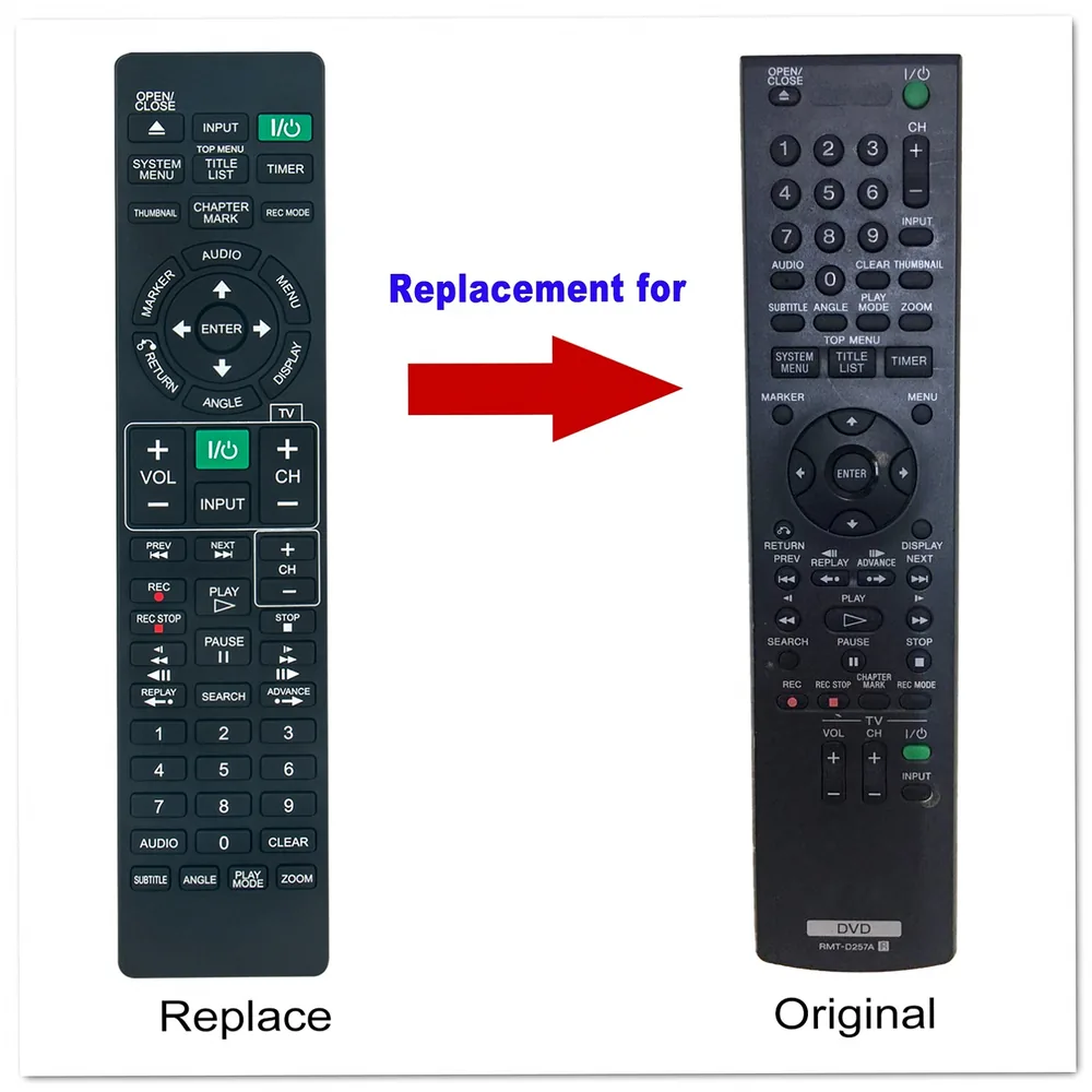 Sony RMT-D257A Remote Control