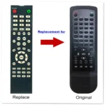 Sylvania SDVD6655B Remote Control