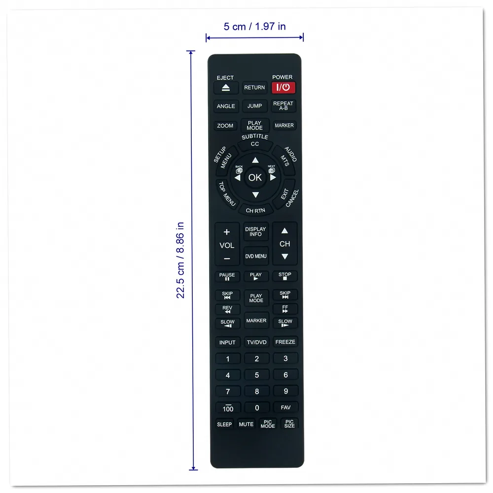 Toshiba CT-8021 Remote Control - Image 2