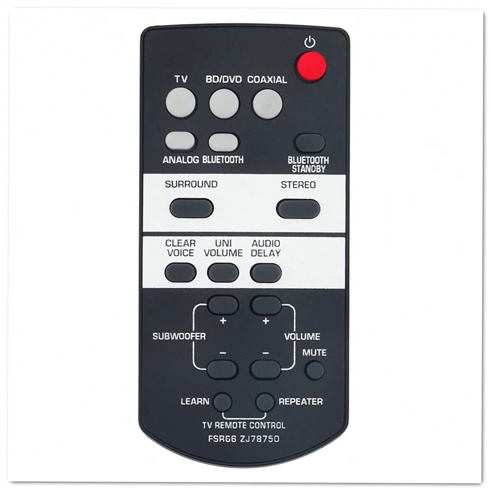 Yamaha FSR66 ZJ78750 Remote Control