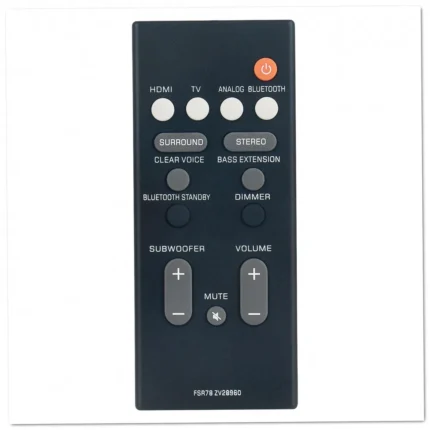 Yamaha FSR78 ZV28960 Remote Control