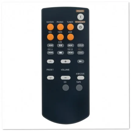 Yamaha RAX15 WF67620 Remote Control - Image 2