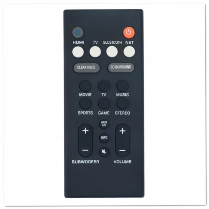 Yamaha YAS-109 Remote Control