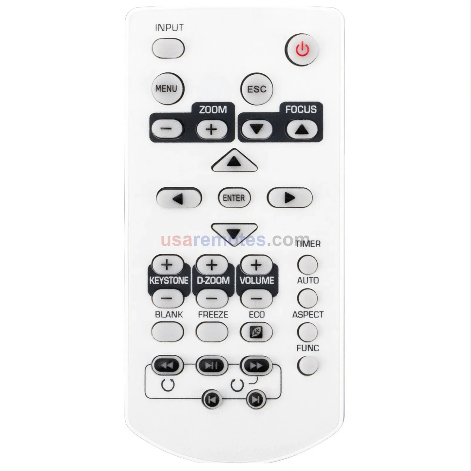 Casio YT-130 Projector Remote - view 2
