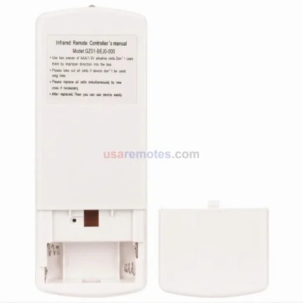 Chigo GZ01-BEJO-000 AC Remote