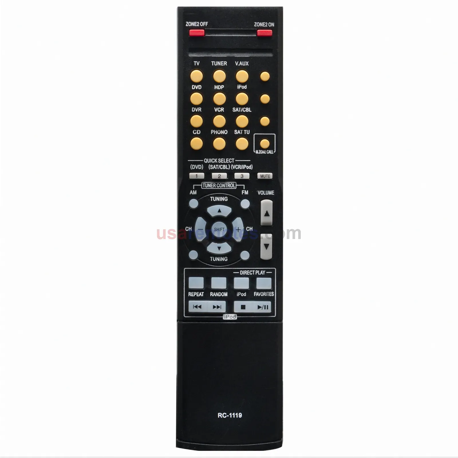 Denon RC-1119 AV Receiver Remote - view 2