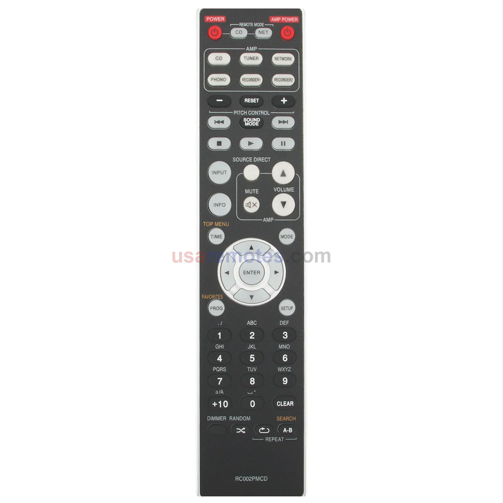 Emerson RC002PMCD Remote Control Emerson RC002PMCD Remote Control