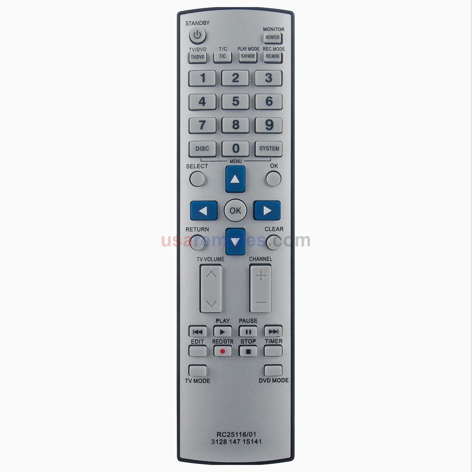 Emerson RC25116 DVD Remote - view 2