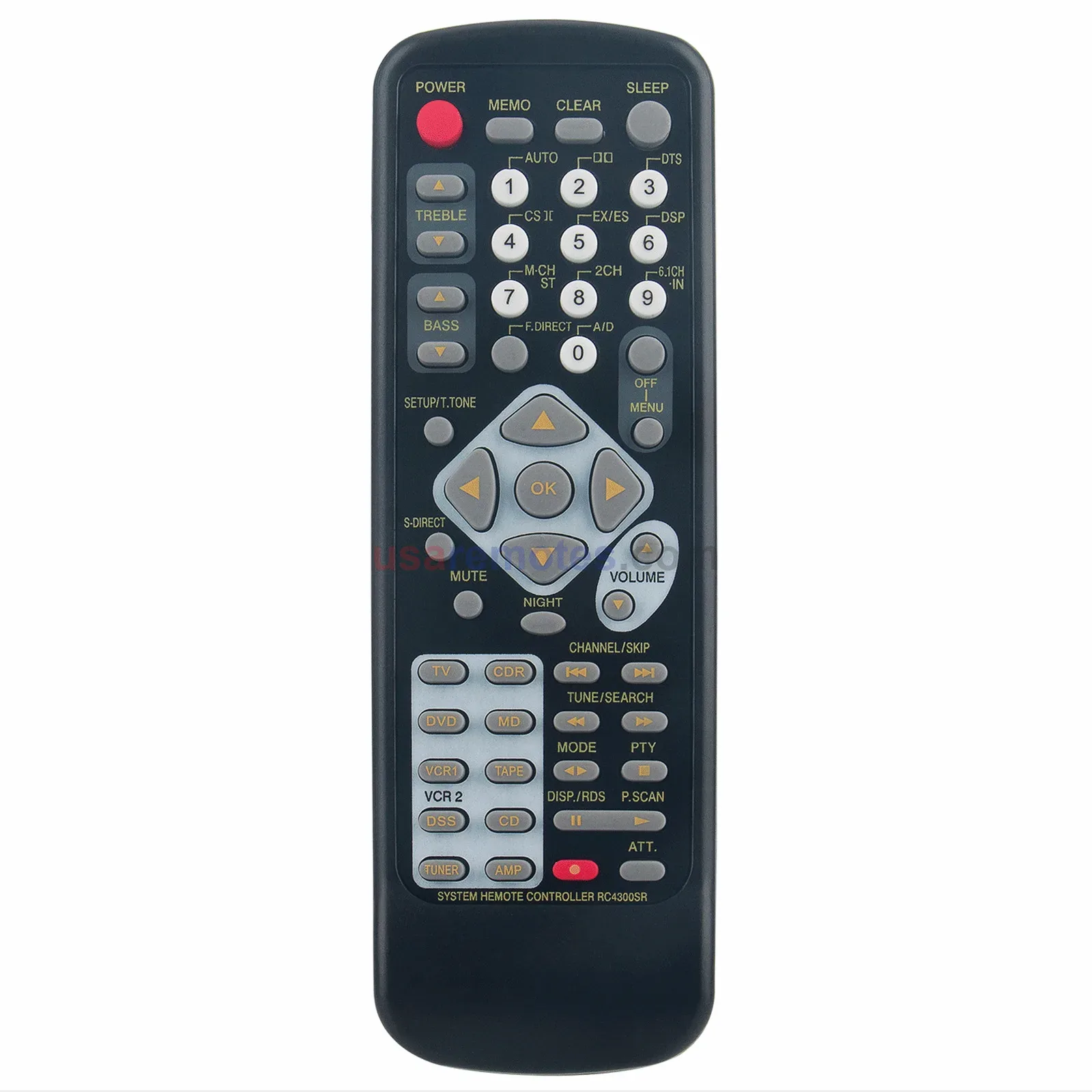 Emerson RC4300SR AV Receiver Remote Emerson RC4300SR AV Receiver Remote