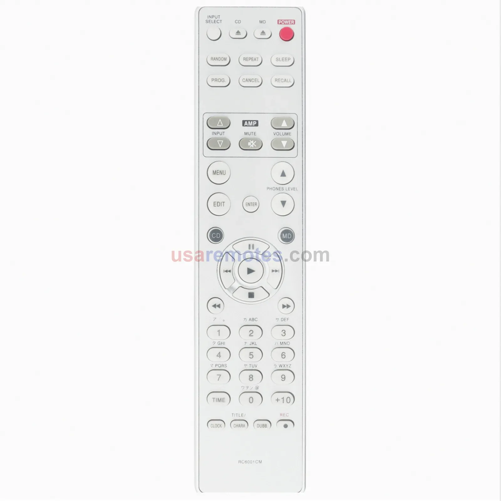 Emerson RC6001CM Remote Control Emerson RC6001CM Remote Control