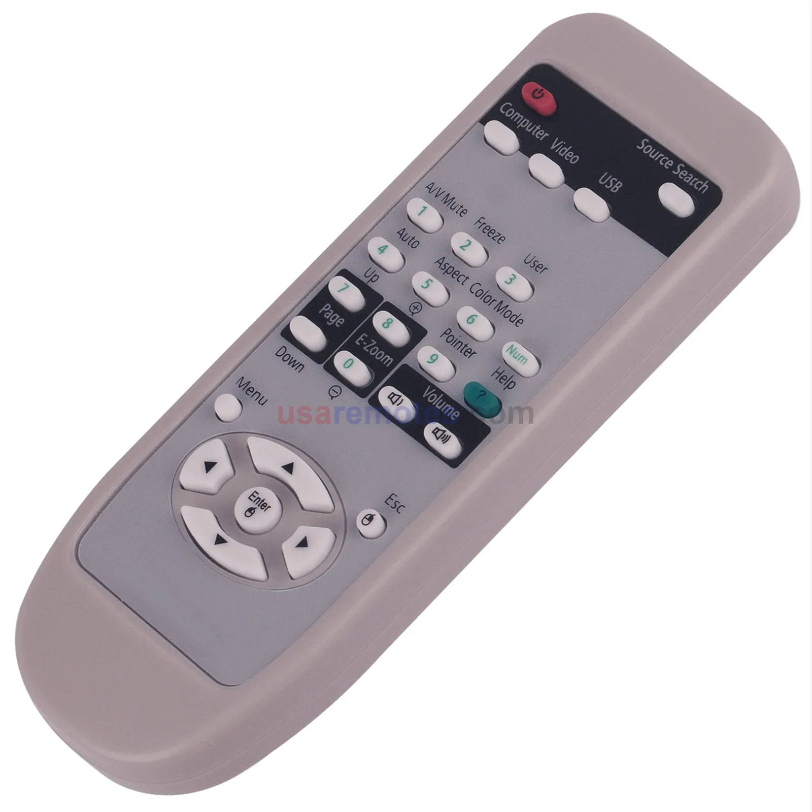 Epson EMP-8300 Projector Remote - view 2