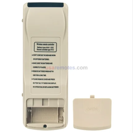 Gree Y512 AC Remote