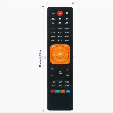 Universal GTMEDIA001 Remote Control - view 2