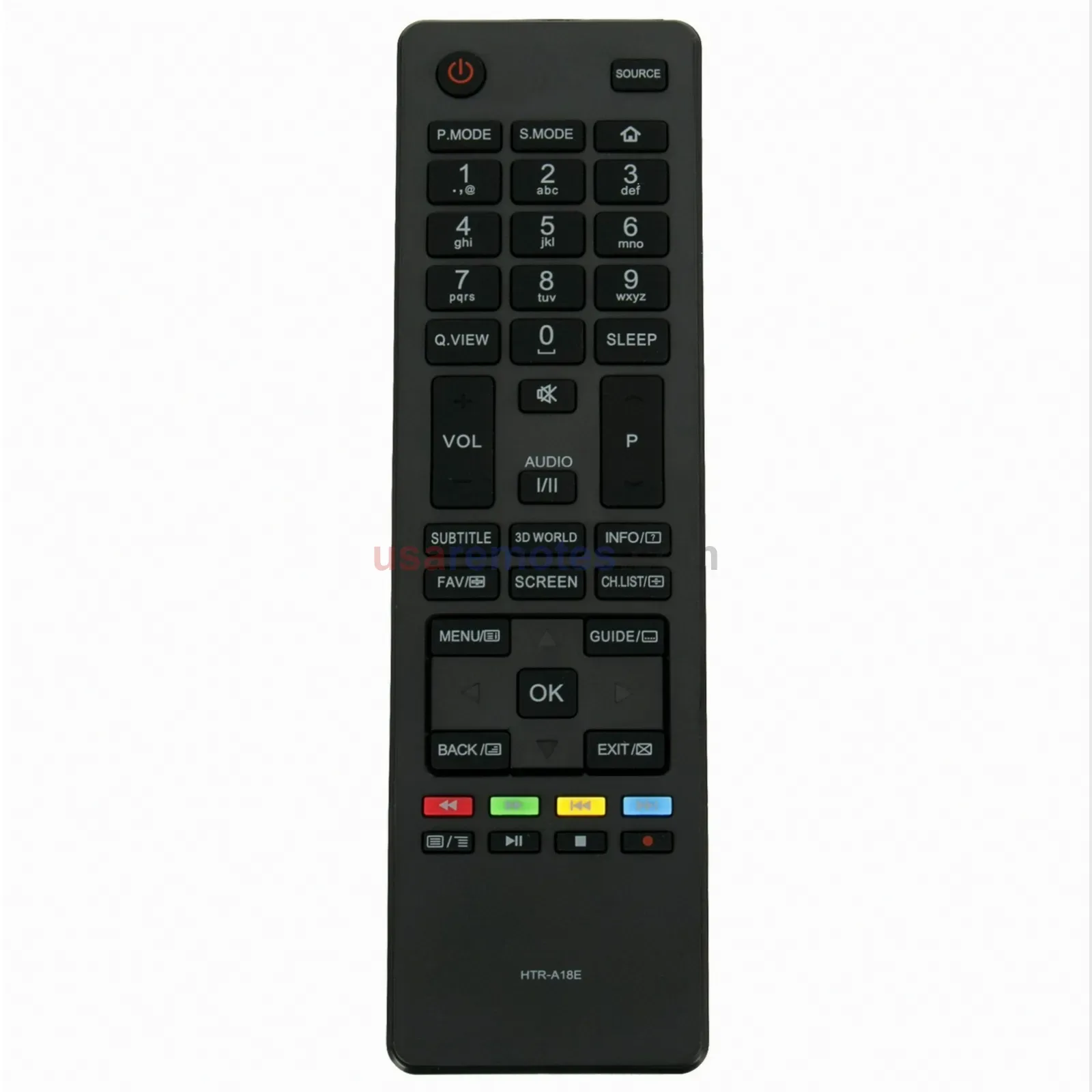 Haier HTR-A18E TV Remote Haier HTR-A18E TV Remote