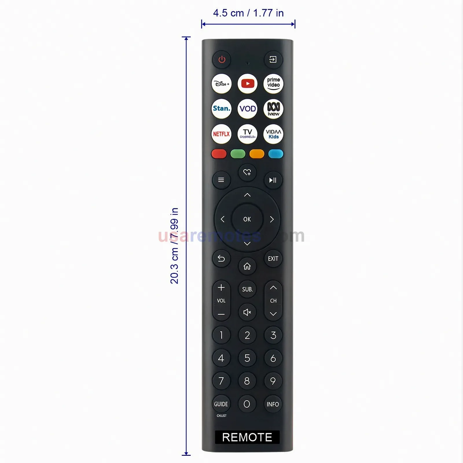 Hisense EN2R38 TV Remote Hisense EN2R38 TV Remote