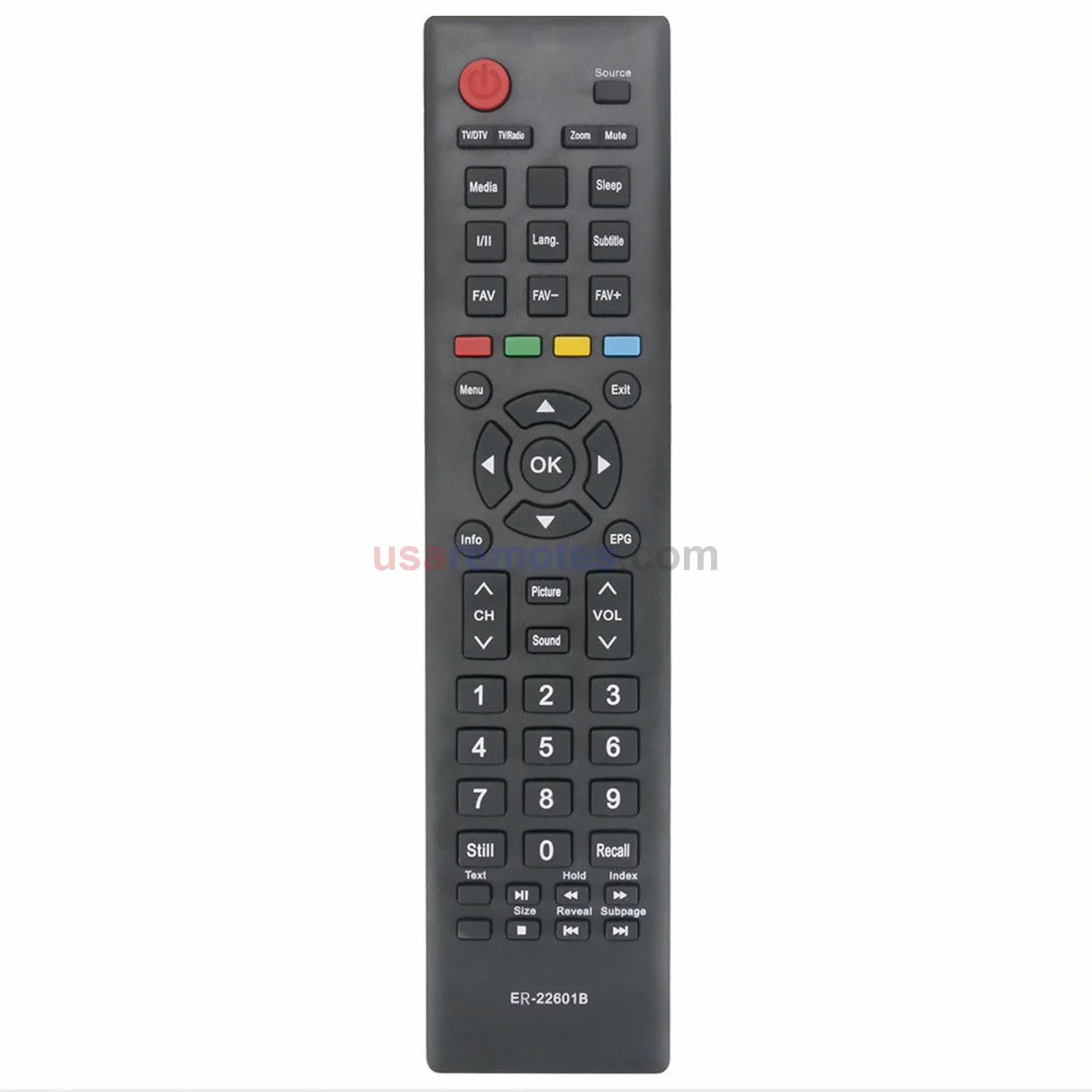 Hisense ER-22601B TV Remote Hisense ER-22601B TV Remote