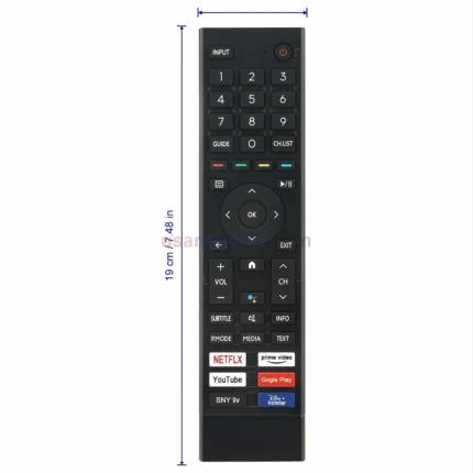 Hisense ERF3AH80 TV Remote