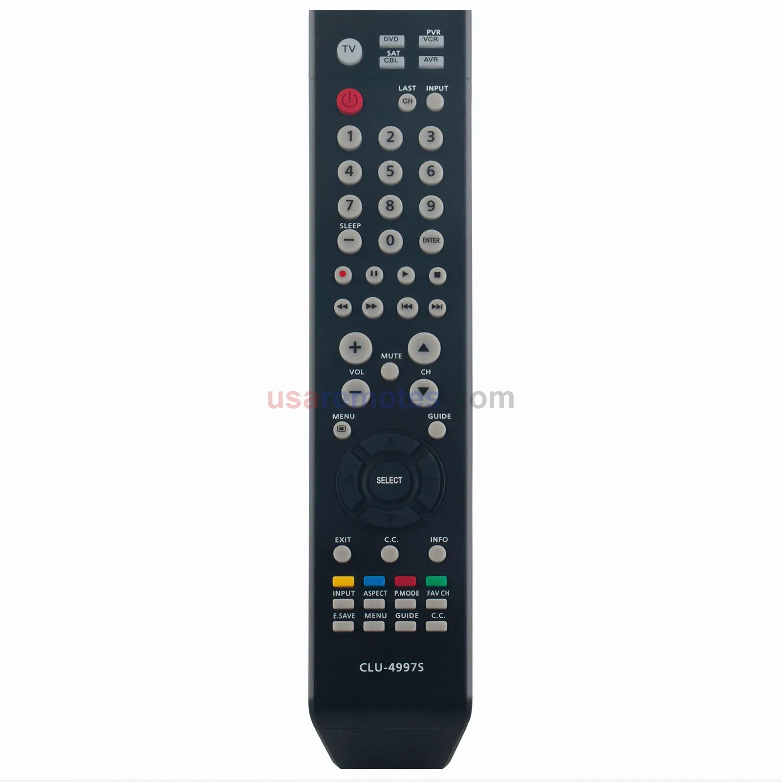 Hitachi CLU-4997S TV Remote Hitachi CLU-4997S TV Remote
