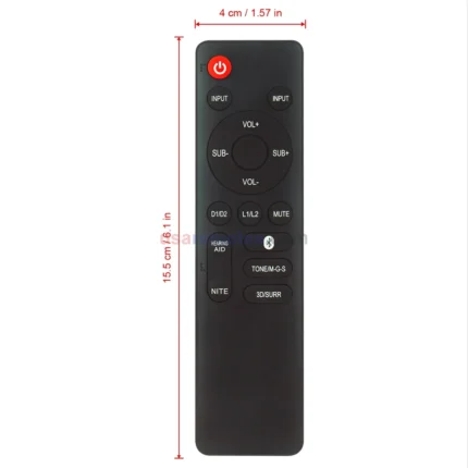 Hitachi X480445 Soundbar Remote