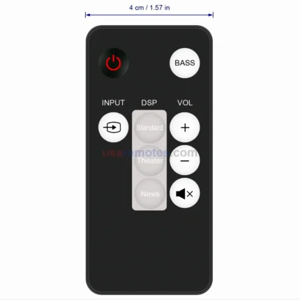Insignia RMC-SB212 Soundbar Remote