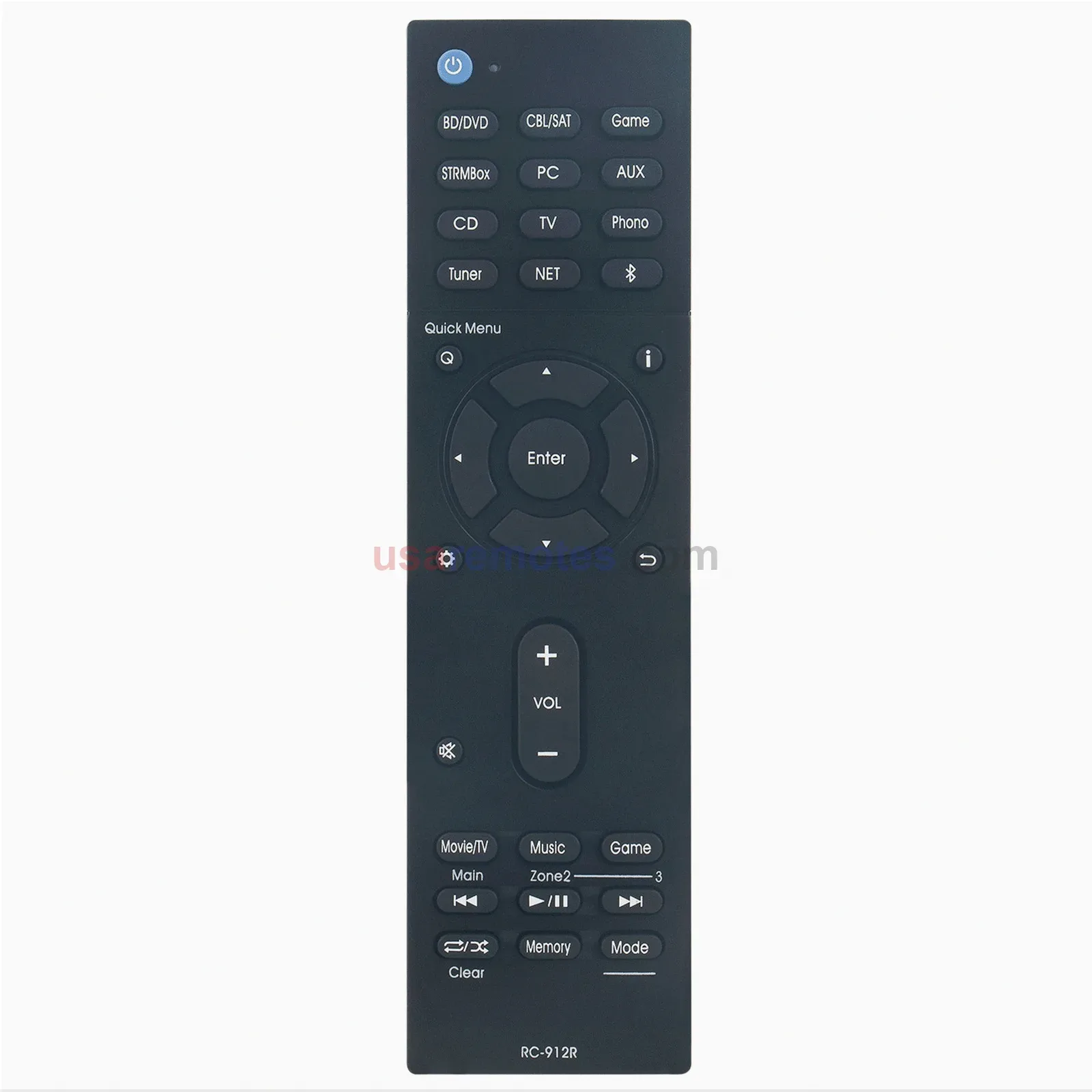 Integra RC-912R AV Receiver Remote Integra RC-912R AV Receiver Remote