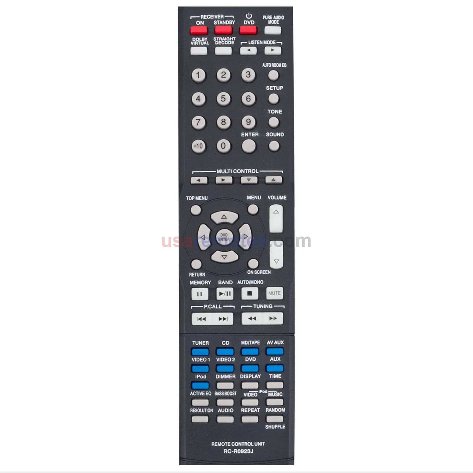 Kenwood RC-R0923J AV Receiver Remote - view 2