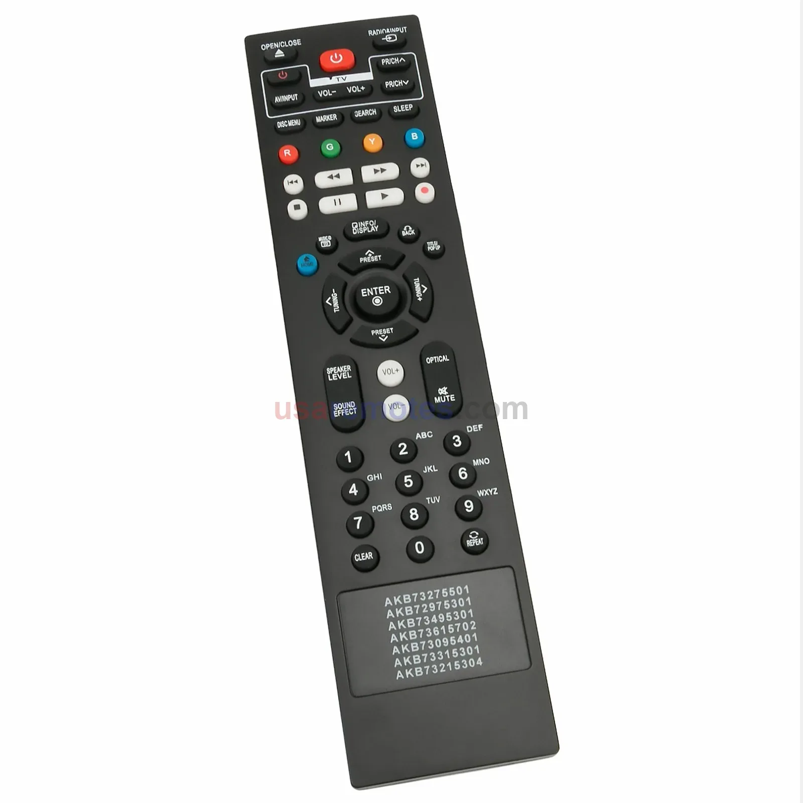LG AKB73095401 Blu-ray Remote LG AKB73095401 Blu-ray Remote