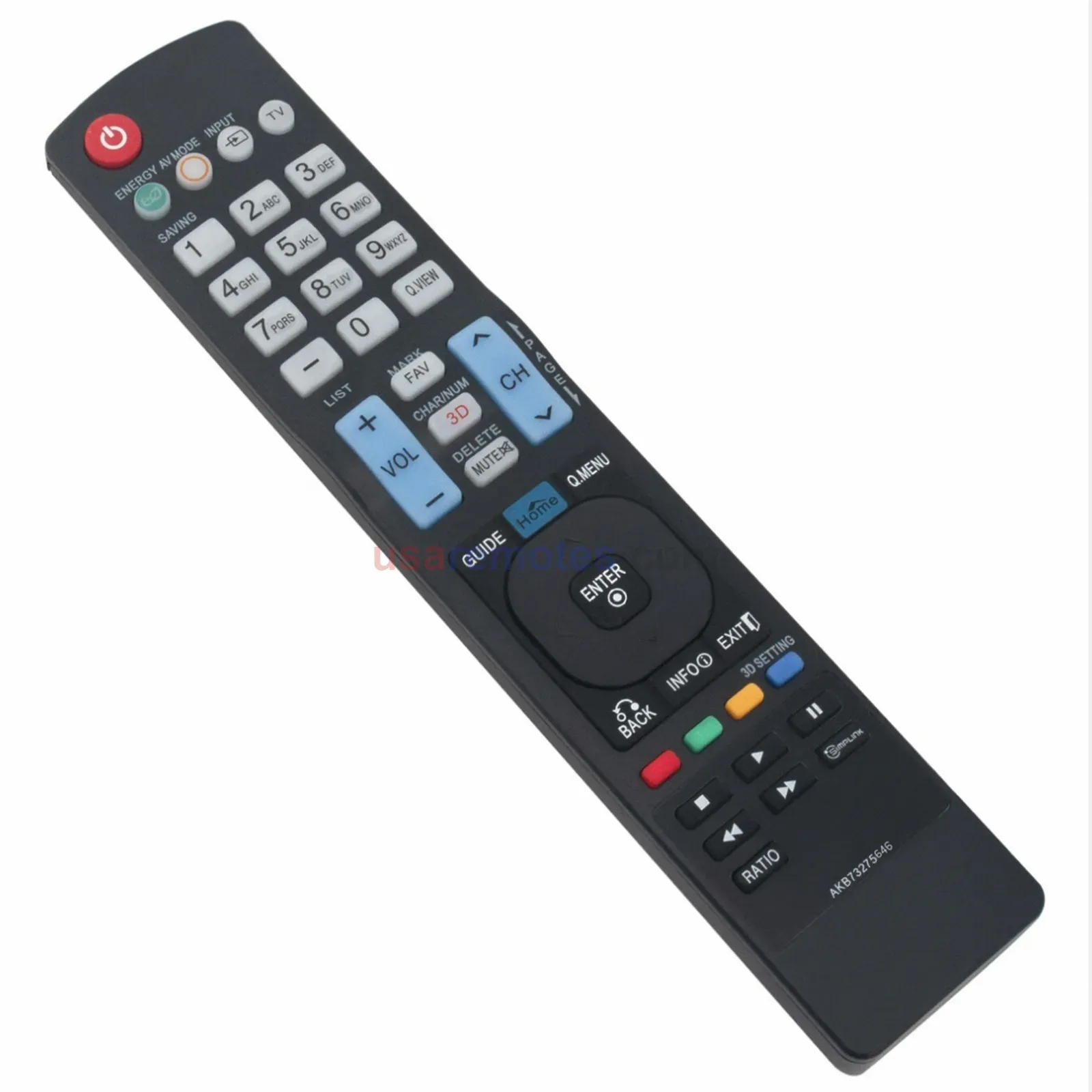 LG AKB73275646 TV Remote - view 2