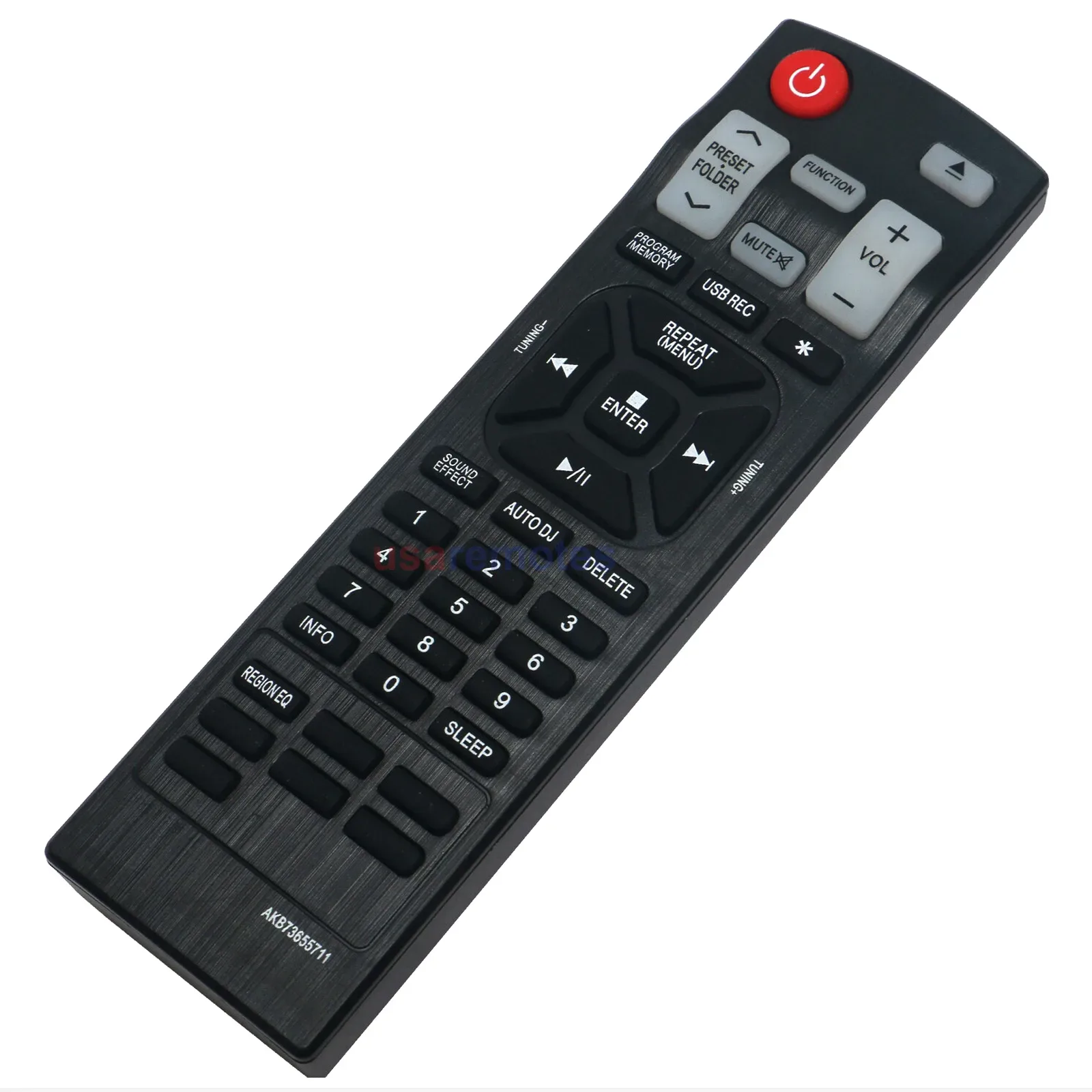 LG AKB73655747 Remote Control - view 2