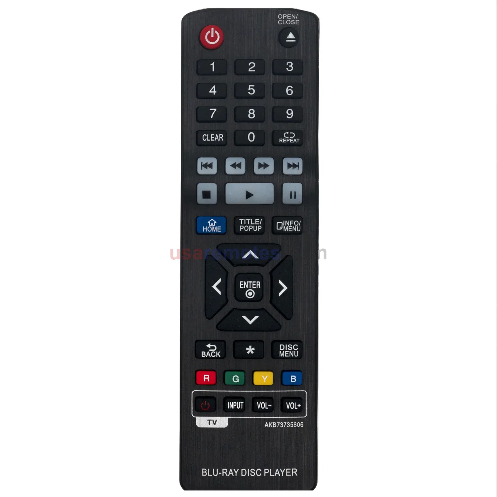 LG AKB73735806REM Blu-ray Remote LG AKB73735806REM Blu-ray Remote
