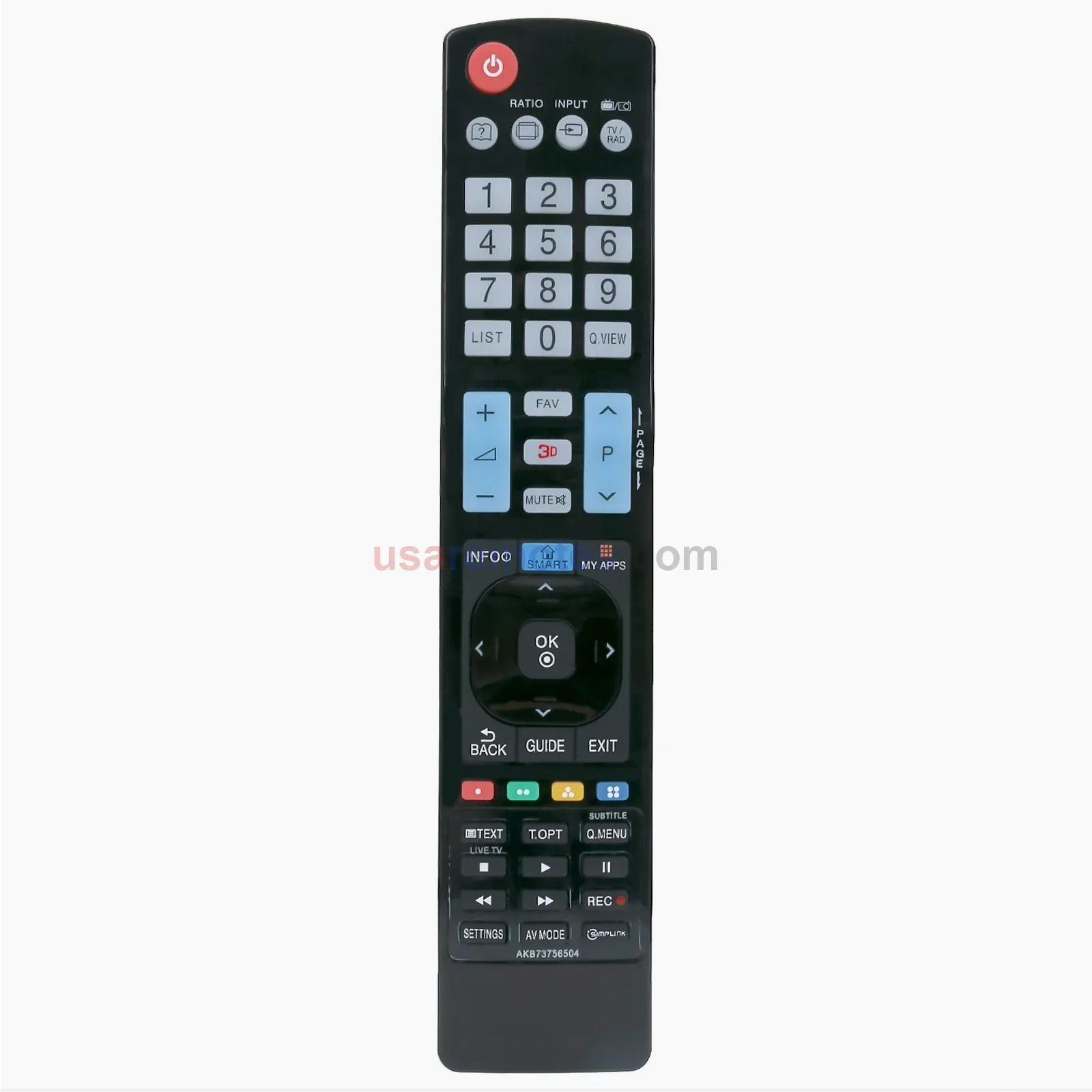 LG AKB73756581 TV Remote - view 2