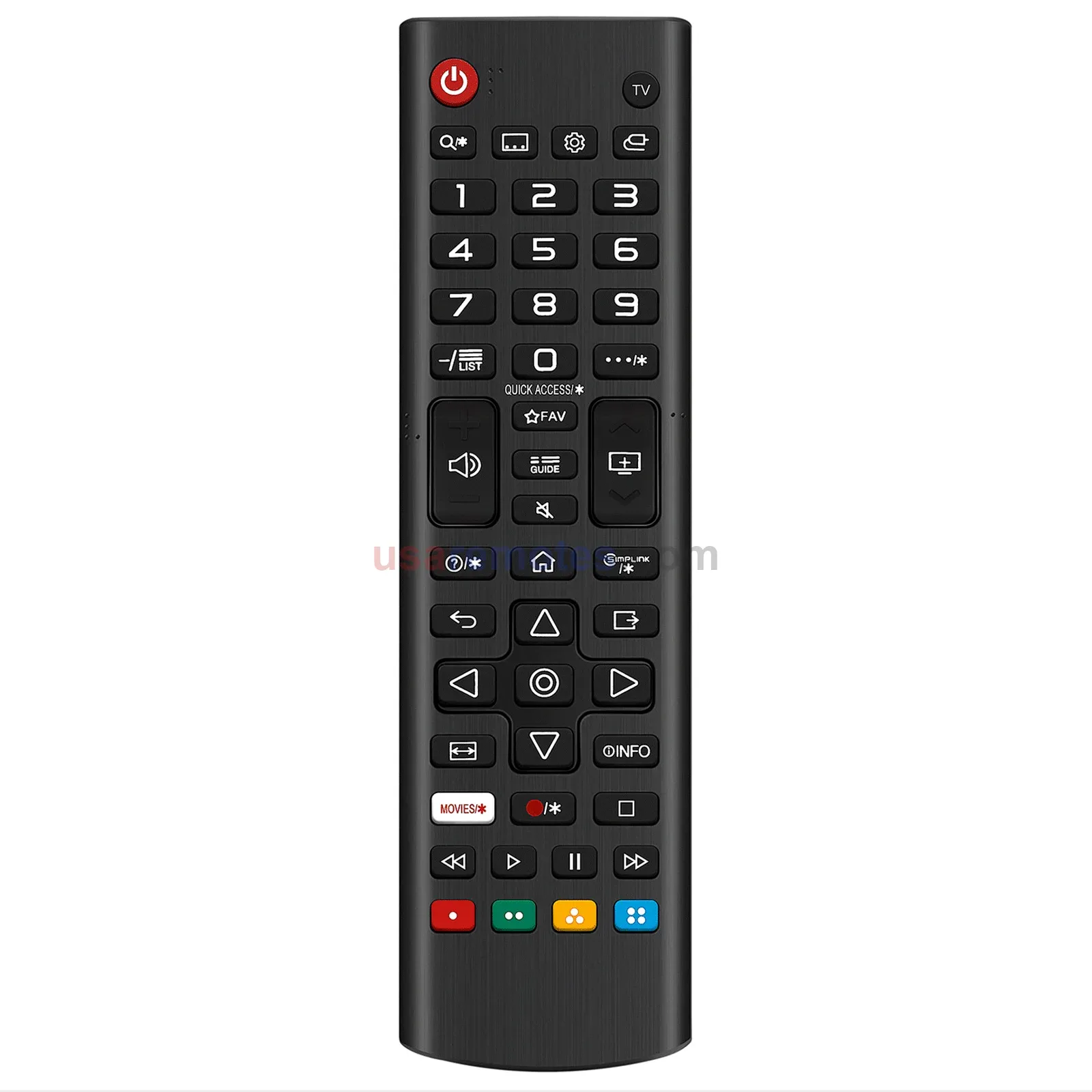 LG AKB75675301 TV Remote LG AKB75675301 TV Remote