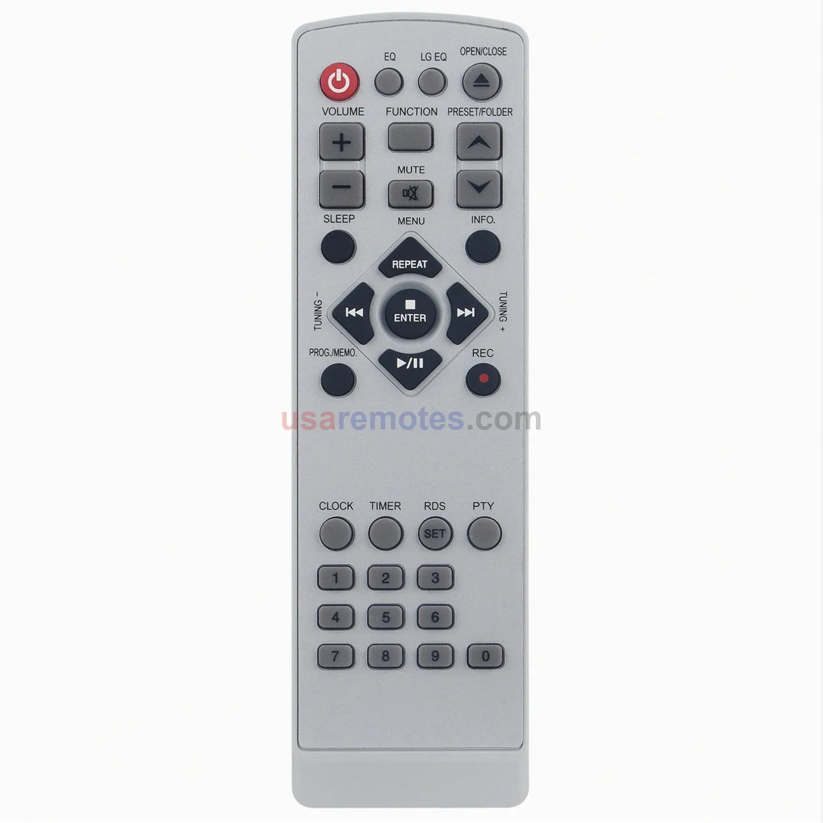 LG COV30849803 Remote Control LG COV30849803 Remote Control