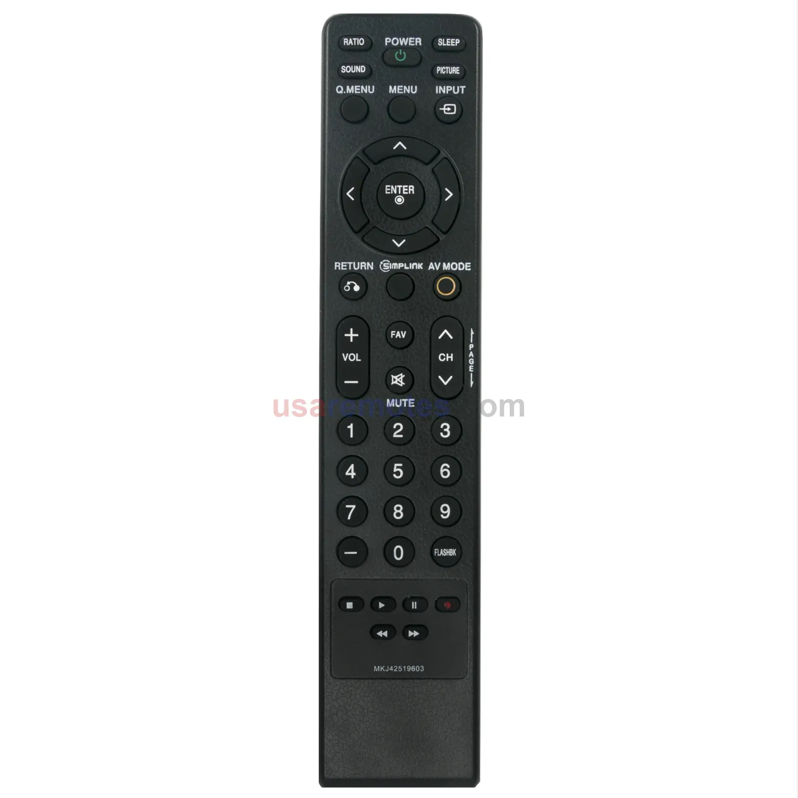 LG MKJ42519618 TV Remote - view 2