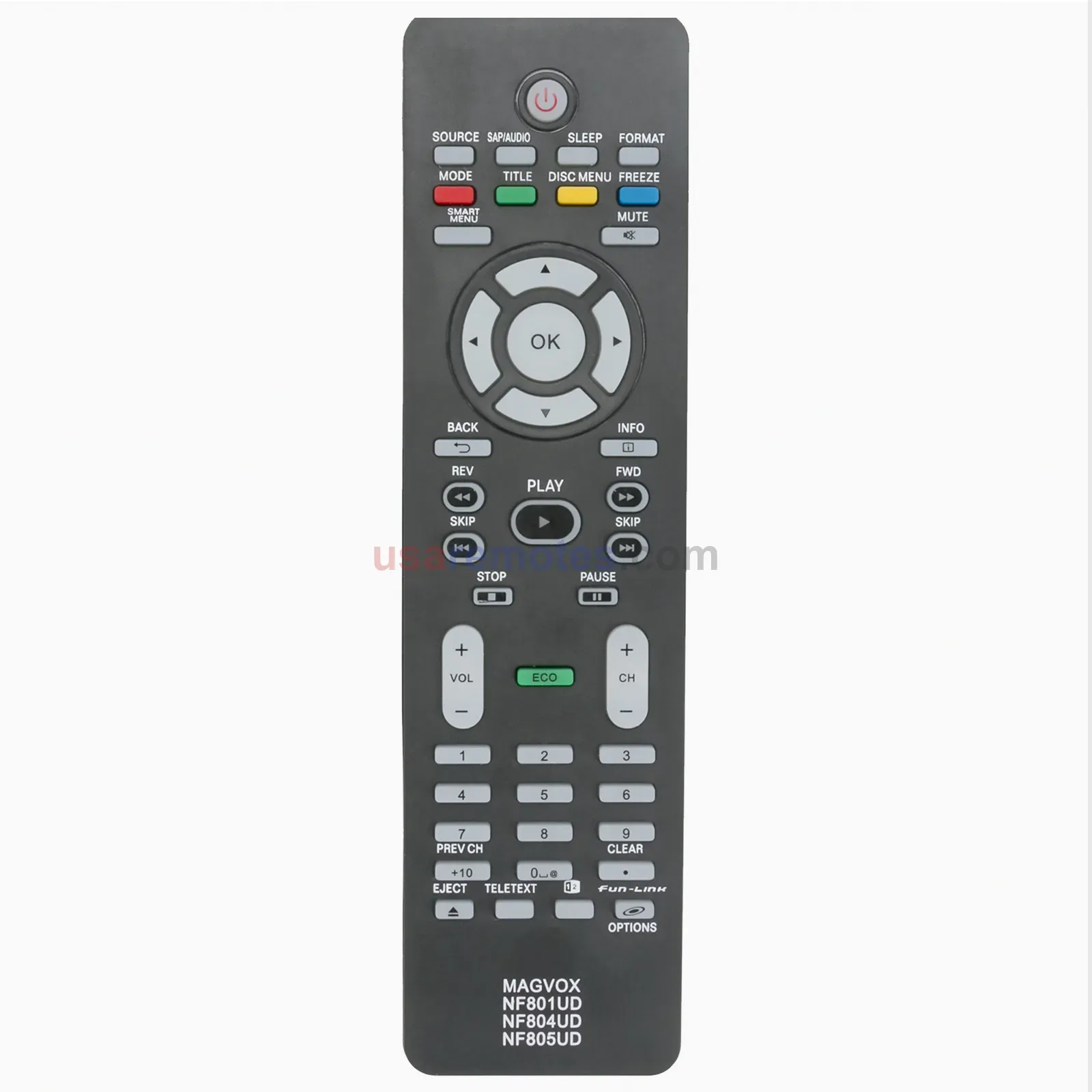 Magnavox NF804UD TV Remote