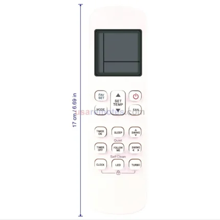 Midea RG61E3 AC Remote - view 2
