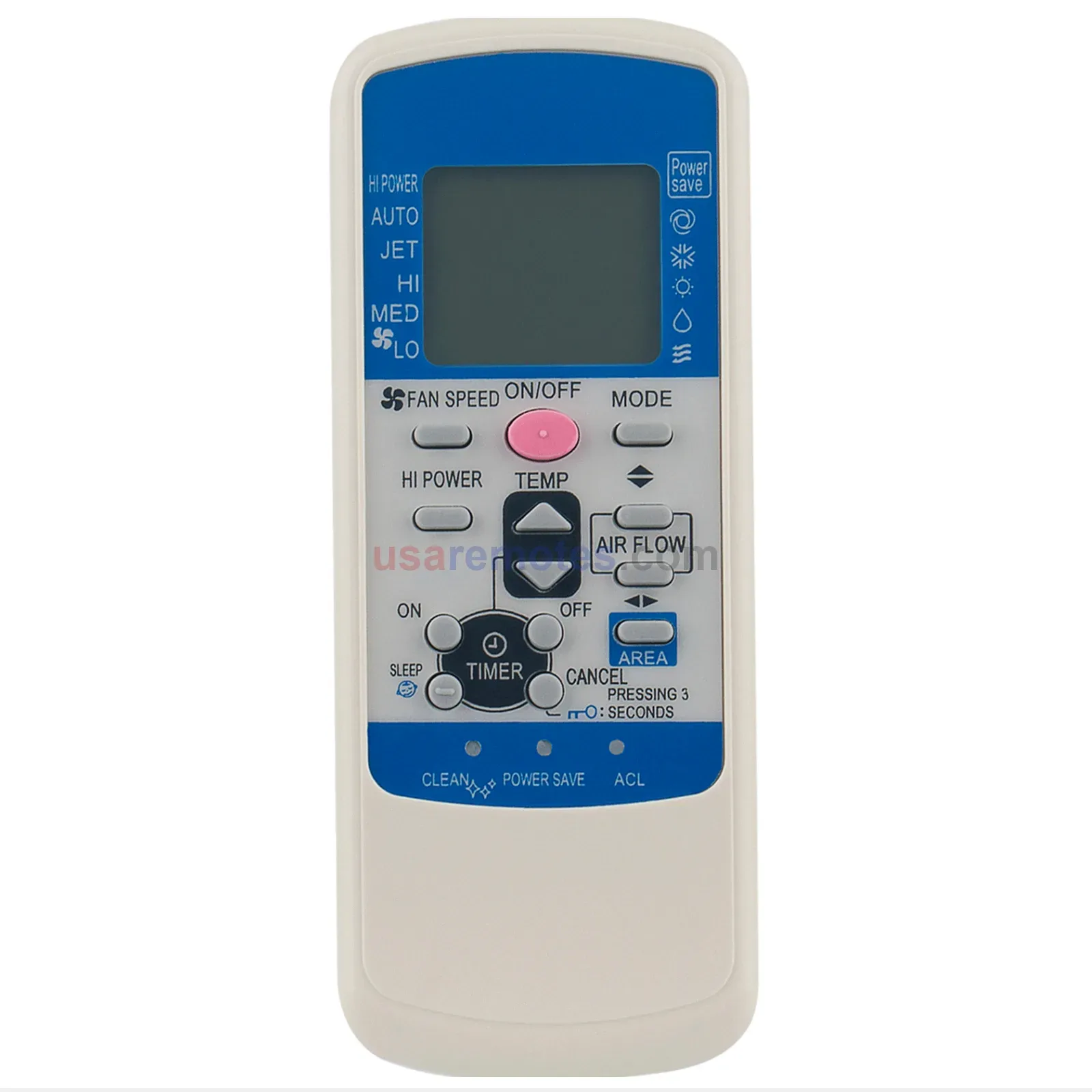 Mitsubishi RLA502A001D AC Remote - view 2