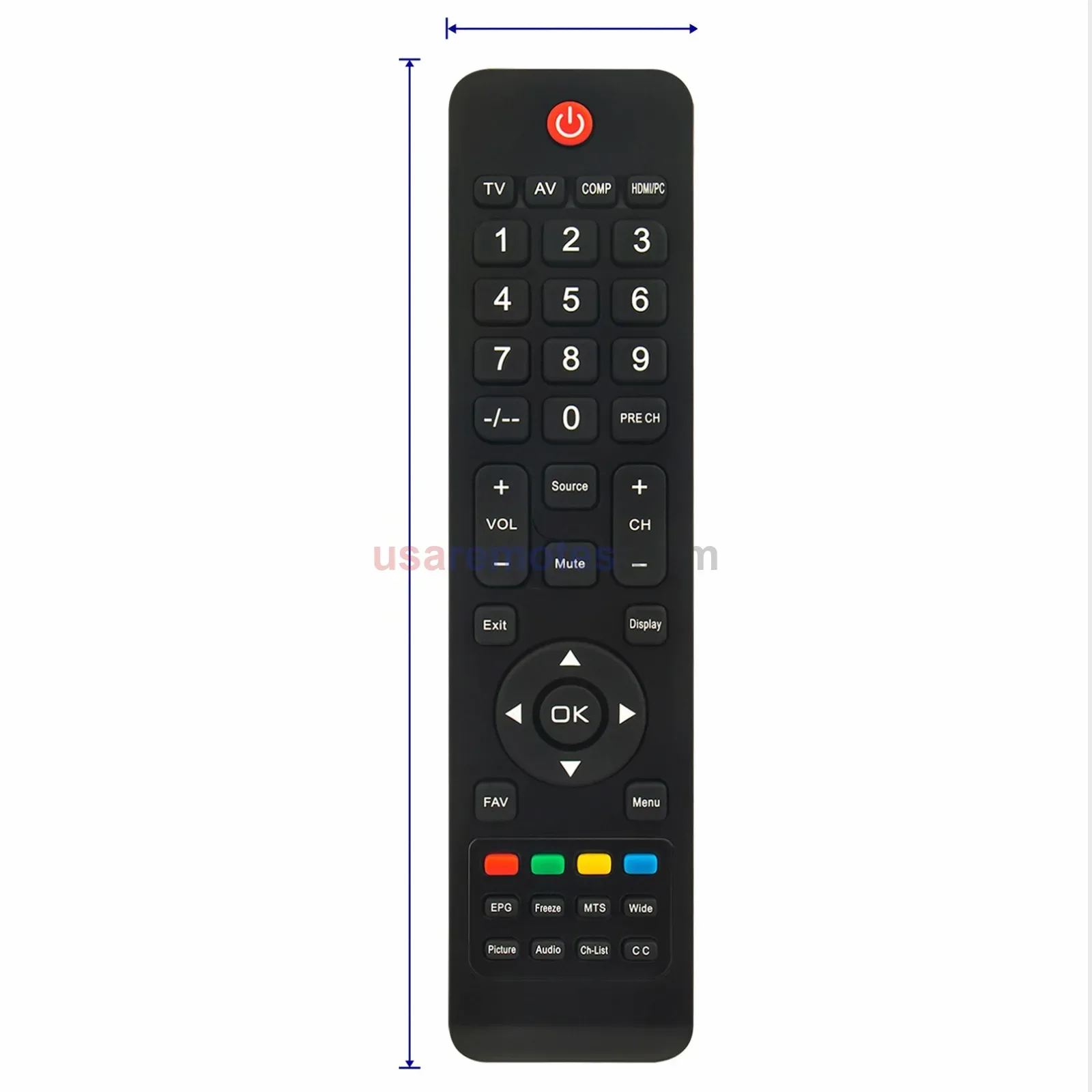 NEC 398GRABD1NENEC TV Remote NEC 398GRABD1NENEC TV Remote