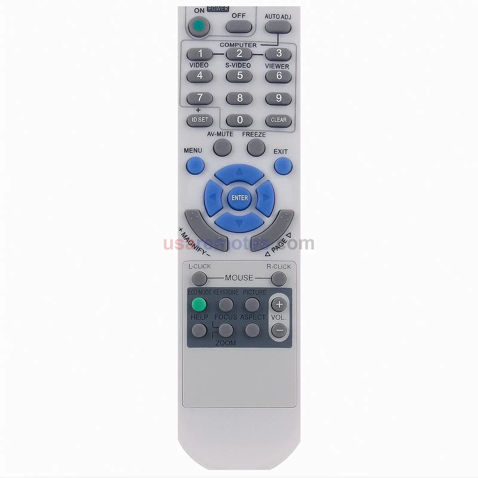 NEC D-443E Projector Remote NEC D-443E Projector Remote
