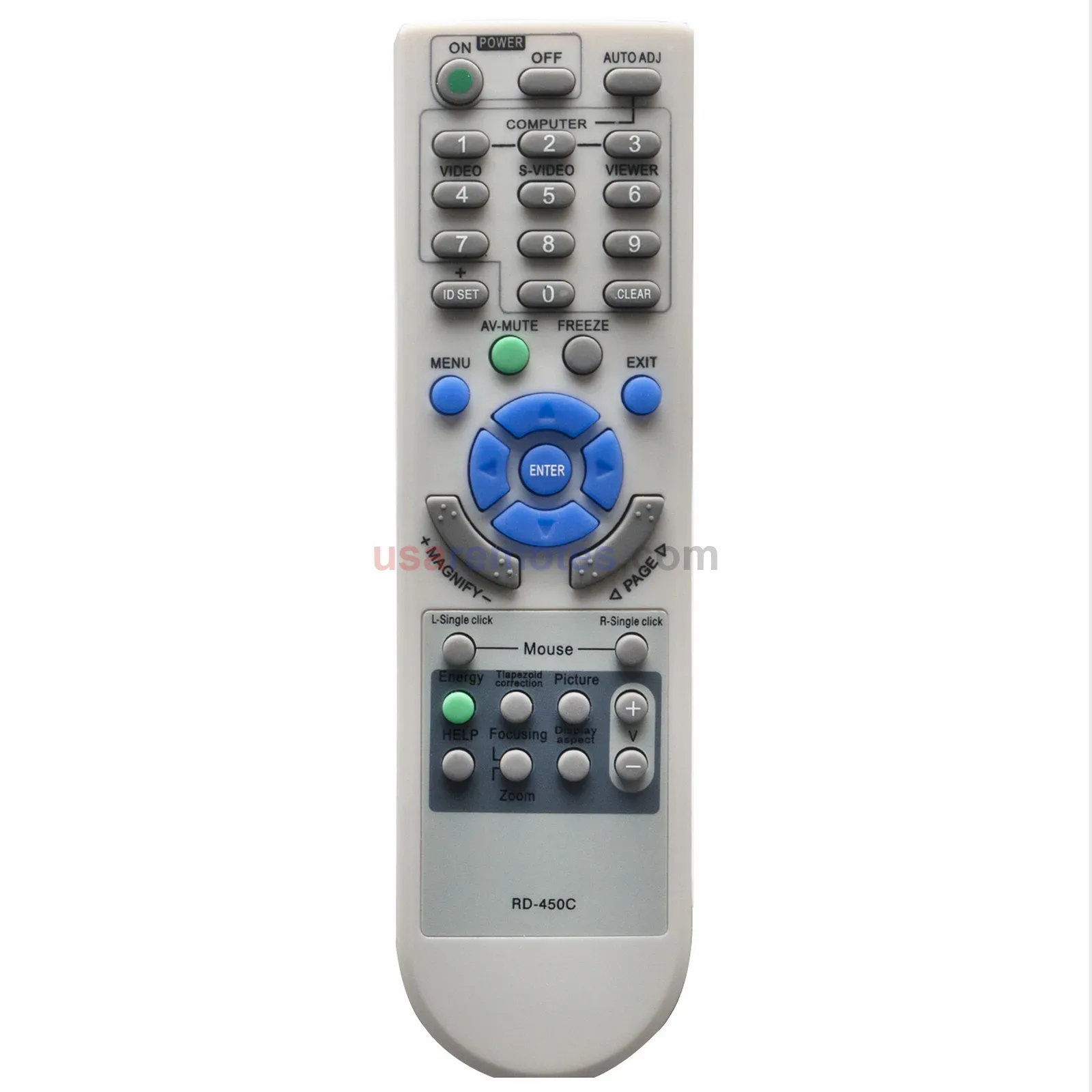 NEC RD-450C Projector Remote NEC RD-450C Projector Remote